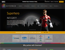 Tablet Screenshot of osterman-co.com